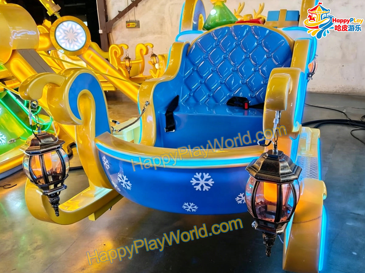 HPW-CR-CT-16  16seats Christmas Theme Amusement Ride for sale