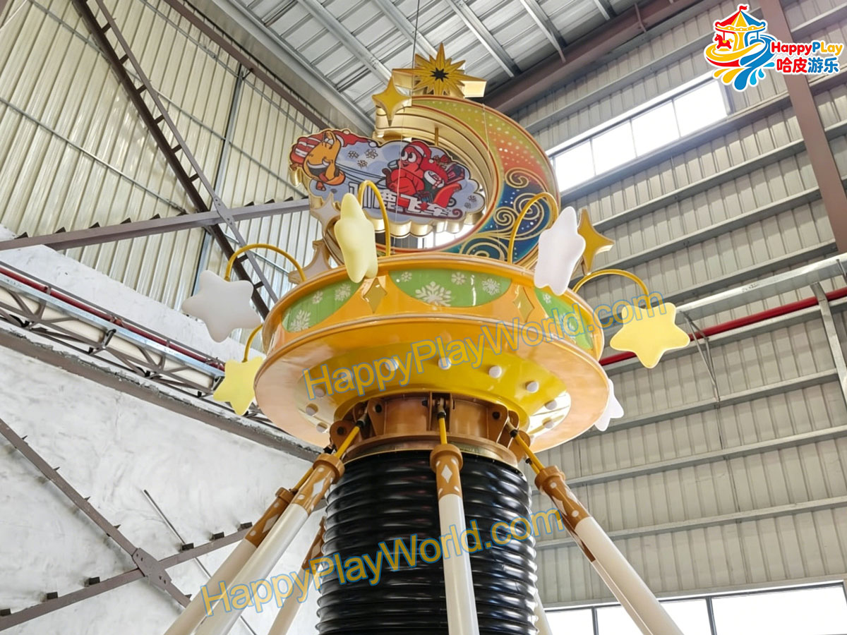 HPW-CR-CT-16  16seats Christmas Theme Amusement Ride for sale