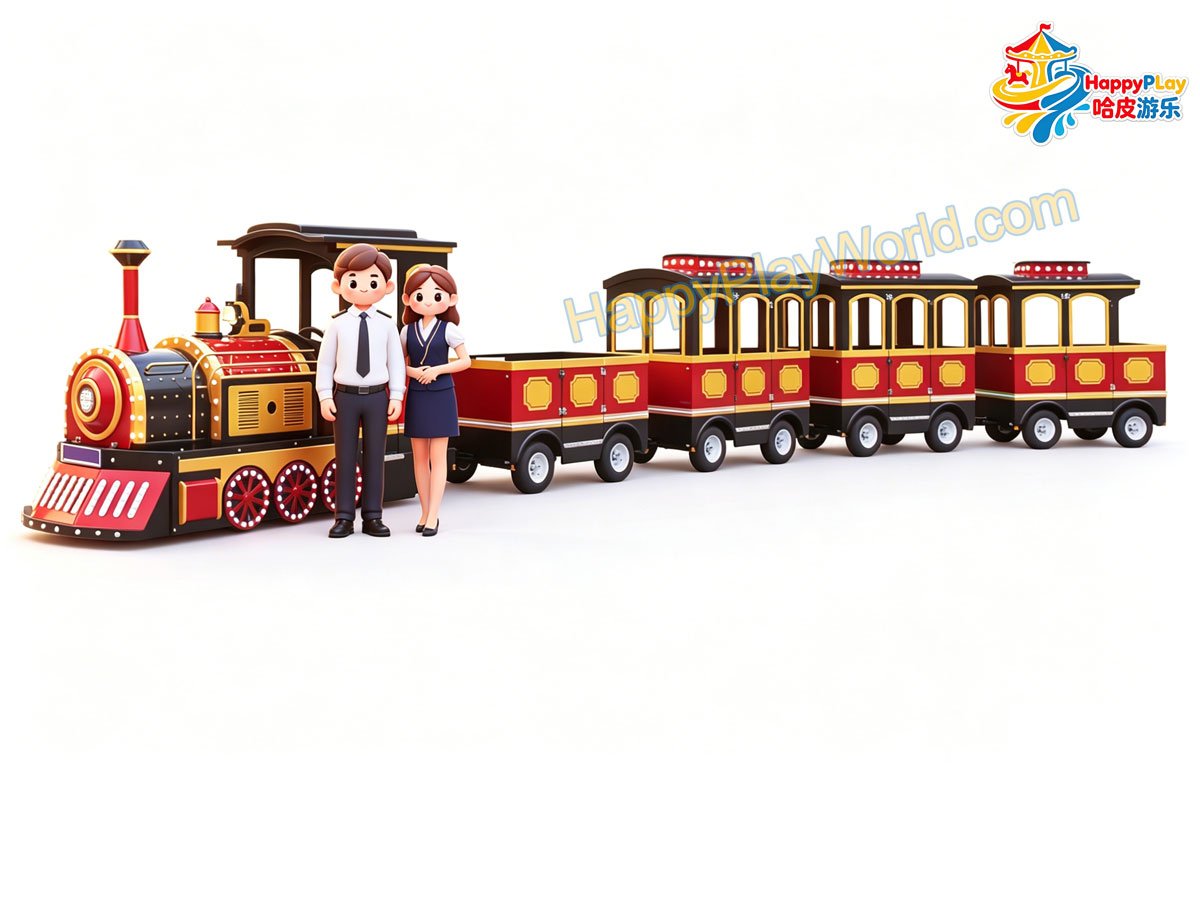 HPW022-A city train trackless train