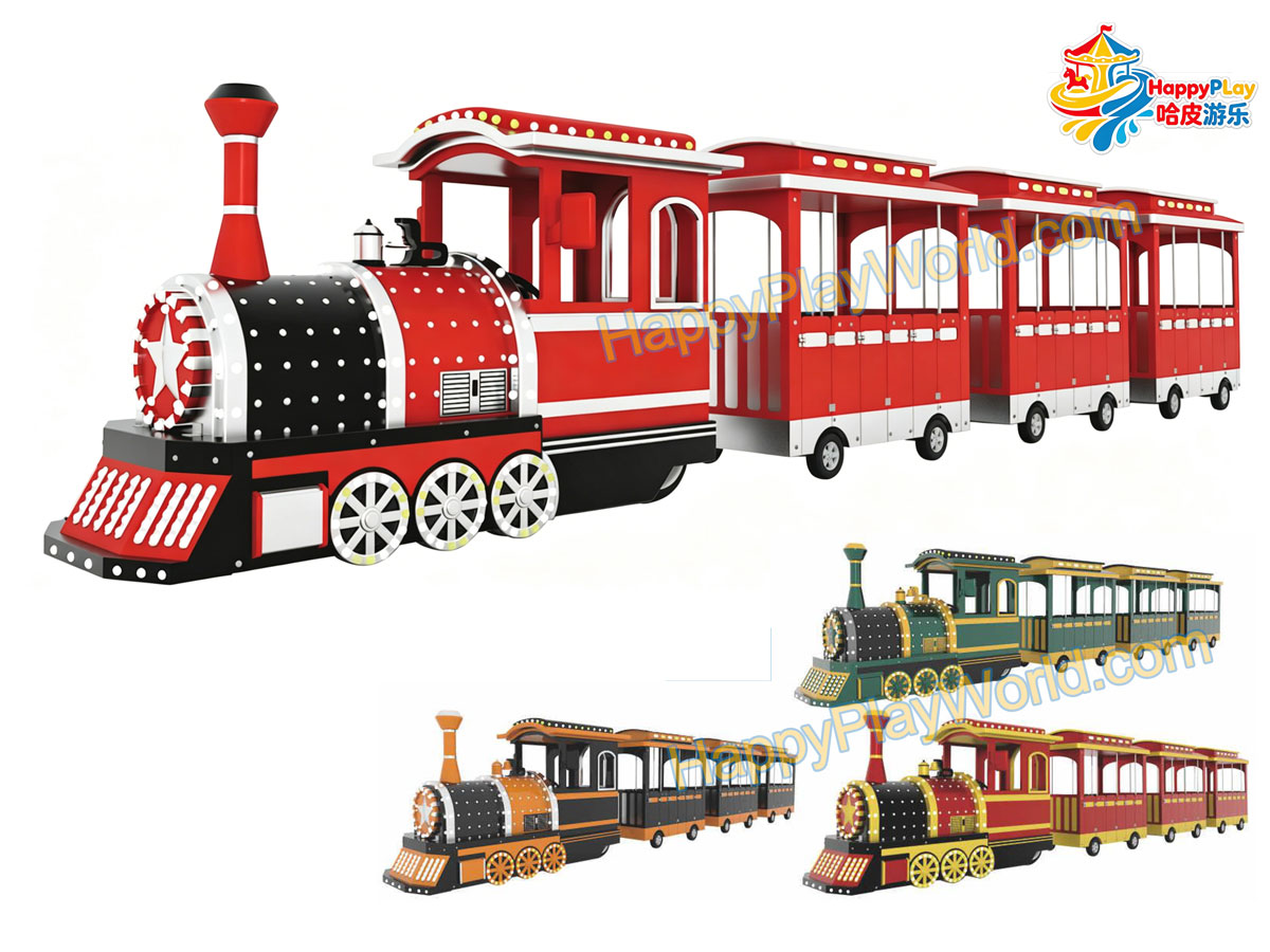 HPW029 city train trackless train
