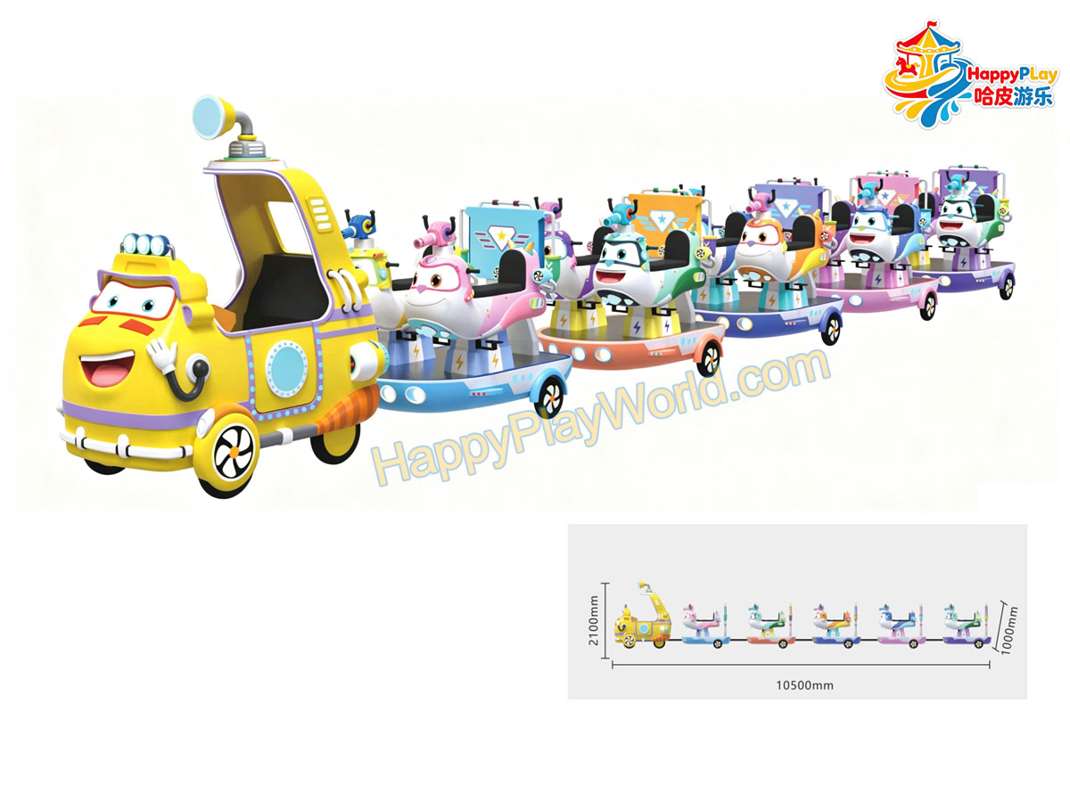 HPW-TK050 Sea Adventure train trackless train