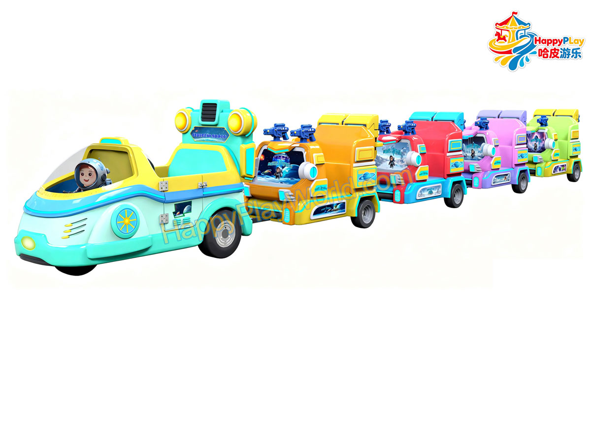 HPW-TK052 Spaceman  train trackless train