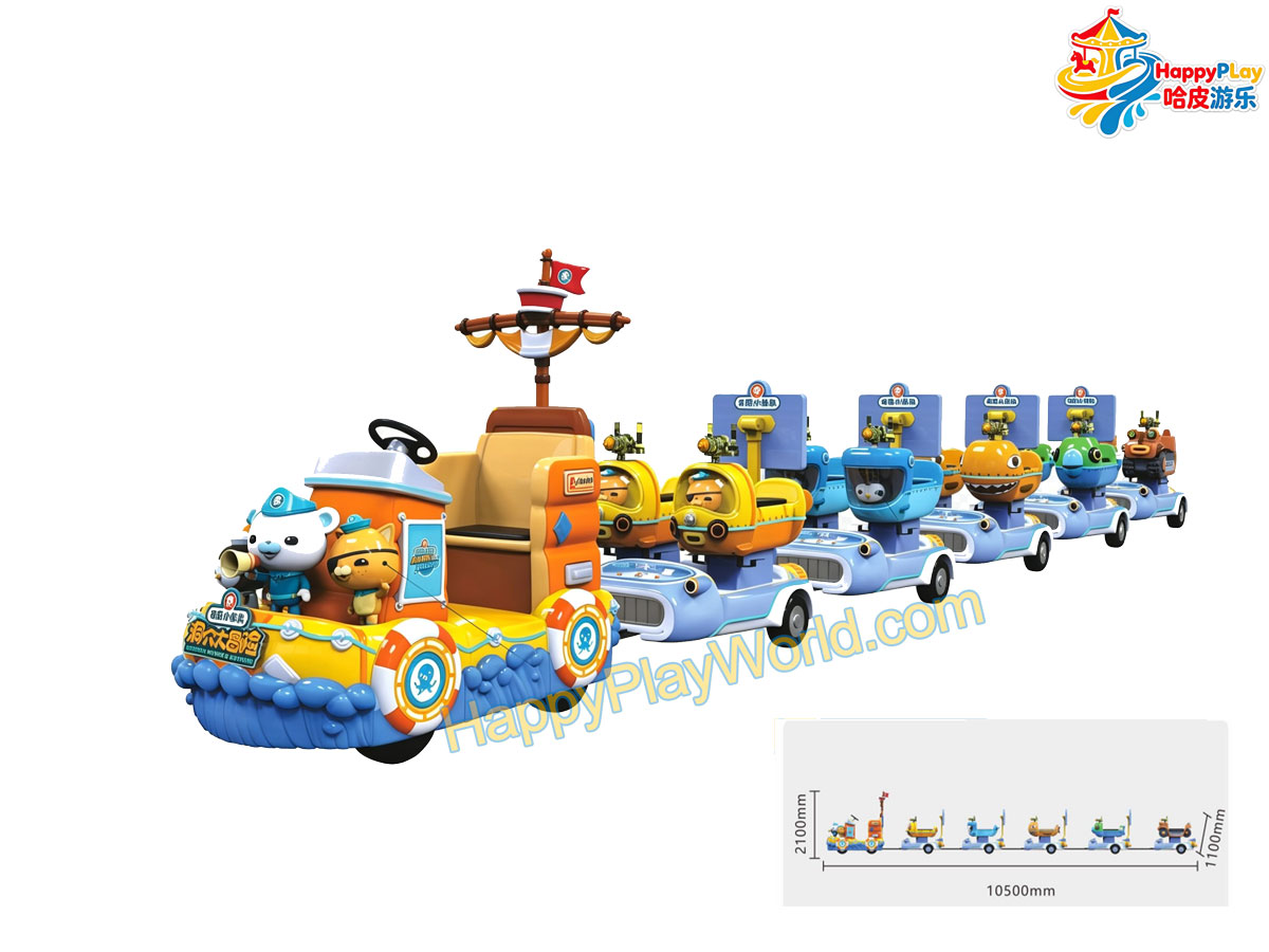 HPW-TKP10 The Octonauts: Cave Adventure trackless train