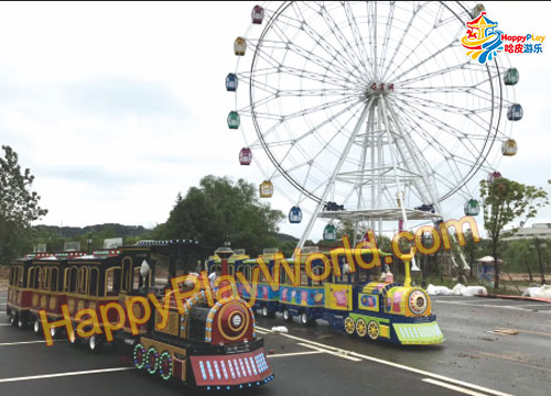Hubei City Park Project | HPW-TK029 City Trackless Train